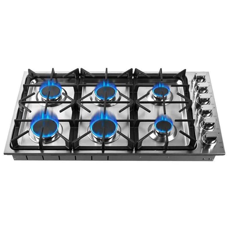 Gaz Coocomed 18K, 91,4 cm, Stal nierdzewna, 6 Palniki