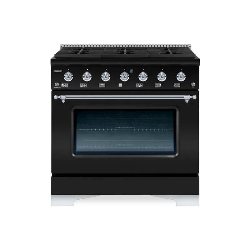 Gaz Zakres 6 Burner wolnostojący Single Piec 36-IN, Szara rodzina, CLASSICO