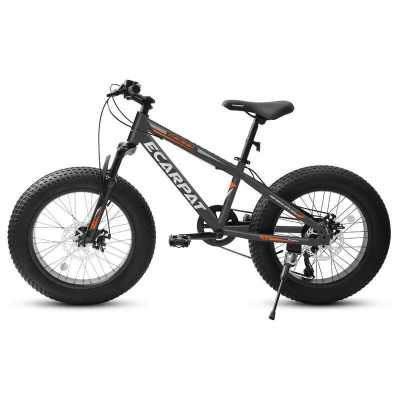 50,8 cm, 50,8 cm Fat Tire do użytku na zewnątrz 7 prędkość Mountain Bike z Dual DiscBrake, przednie zawieszenie, Wysokowęglowa stal ramka, do użytku na zewnątrz, 7 Prędkość
