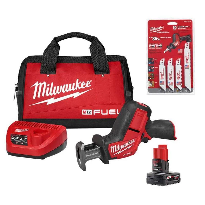 10-elementów 12-Volt Milwaukee 12- Volt Lithium- Ion akumulatorowy Hacklall Zestaw do produkcji piły, 10- kawałek, akumulatorowy konstrukcja, M12