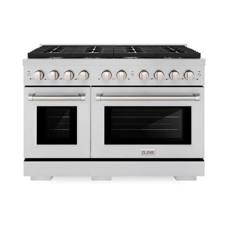Gaz, 121,9 cm, 8 Spalanie, Stal nierdzewna, Gaz Gotowanie Appliance z konfiguracji spalarni