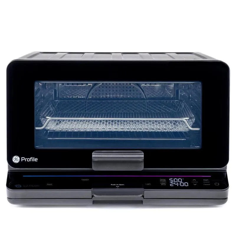11-functions GE Profil 4572 cm Brak podgrzewania czarny 11-funkcjach Toster Piekarnik, WiFi, 2032 cm Nie podgrzewać Czarny Toster Piec z 11-funkcjami, w tym Air Fry