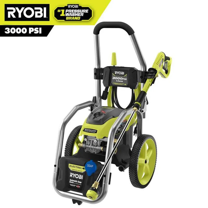 Myjka ciśnieniowa, RYOBI, 206,8 bar, 4,2 l/min, Odkurzacz do zimnej wody