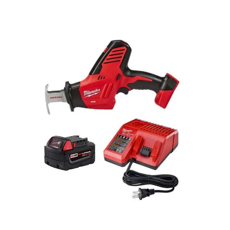 Milwaukee 5.0Ah Zestaw startowy, 18V, 5.0Ah Bateria & Ładowarka, Bezkorny projekt, M18