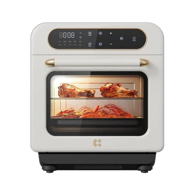 8-in-1 Toster Piekarnik 8- in-1, Piec parowy, Czystość parowa w mięsie słoniowym, 1100