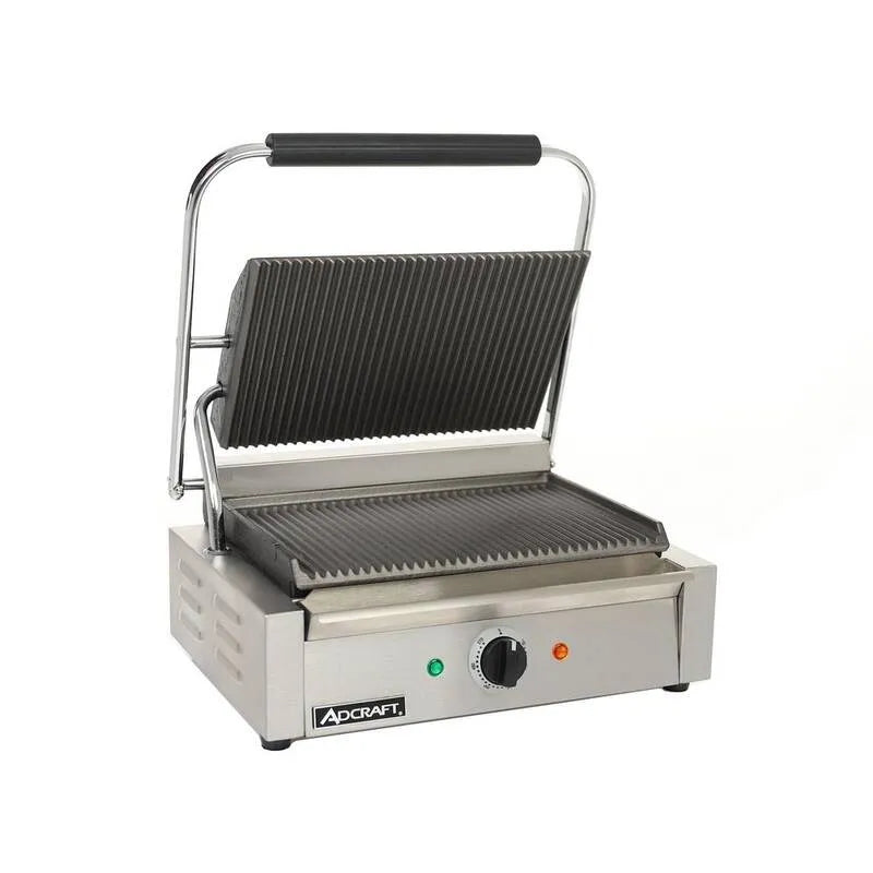Stal nierdzewna Panini Prasa Grill, Commercial- Grade konstrukcja, 4445 cm