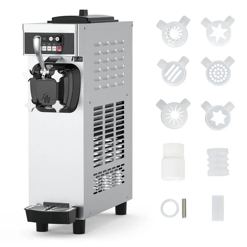 Soft Serve Commercial Lody Maker, Commercial- Grade konstrukcja, 3048 cm, 7 l, 5.8 Gal