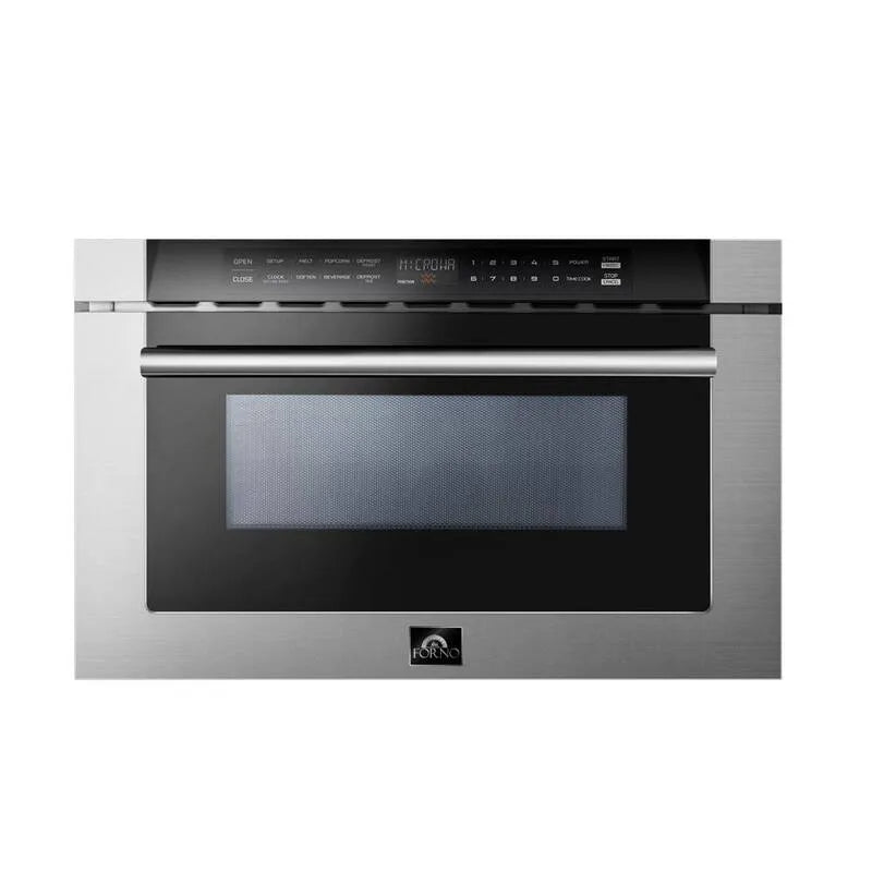 1500-Watt Kuchenka mikrofalowa Piekarnik 1500- Wat, Stal nierdzewna, 64 cm, 34 l, Szerokość 34 l, Czarny
