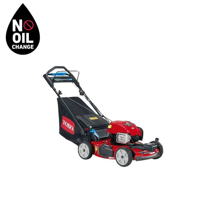 Toro, Recycler 55,9 cm All- Wheel Drive Personal Pace Zmienna prędkość gazu Samodzielny napędzany Kosiarka z Briggs i Stratton Engine, 55,9 cm