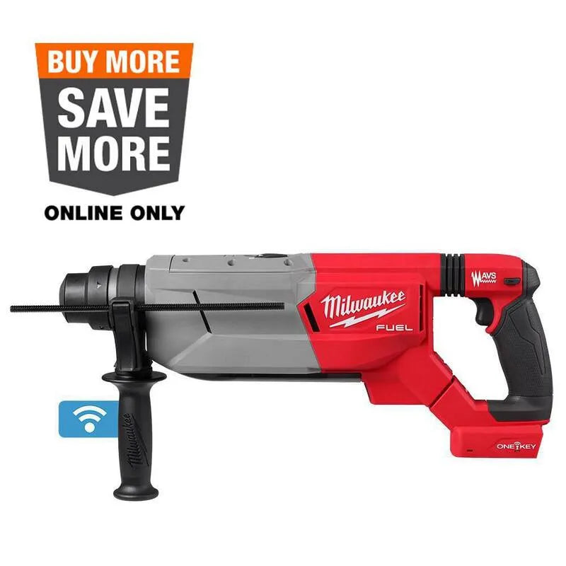 Milwaukee KEY 18V M18, akumulatorowy konstrukcja, 1 / 4 in., Tool- Only, SDS- Plus D- Handle młotowiertarka, bezszczotkowy
