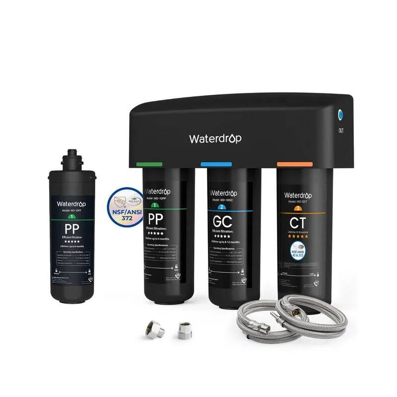 10-PP Warstwa pod cieczą filtr wodny System TSA 8, PFOA / PFOS, Zmniejsza PFAS, 10- PP
