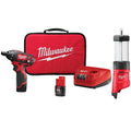 Milwaukee M12 Hex Screwdriver Kit, akumulatorowy konstrukcja, 12V, 1 / 10,2 cm