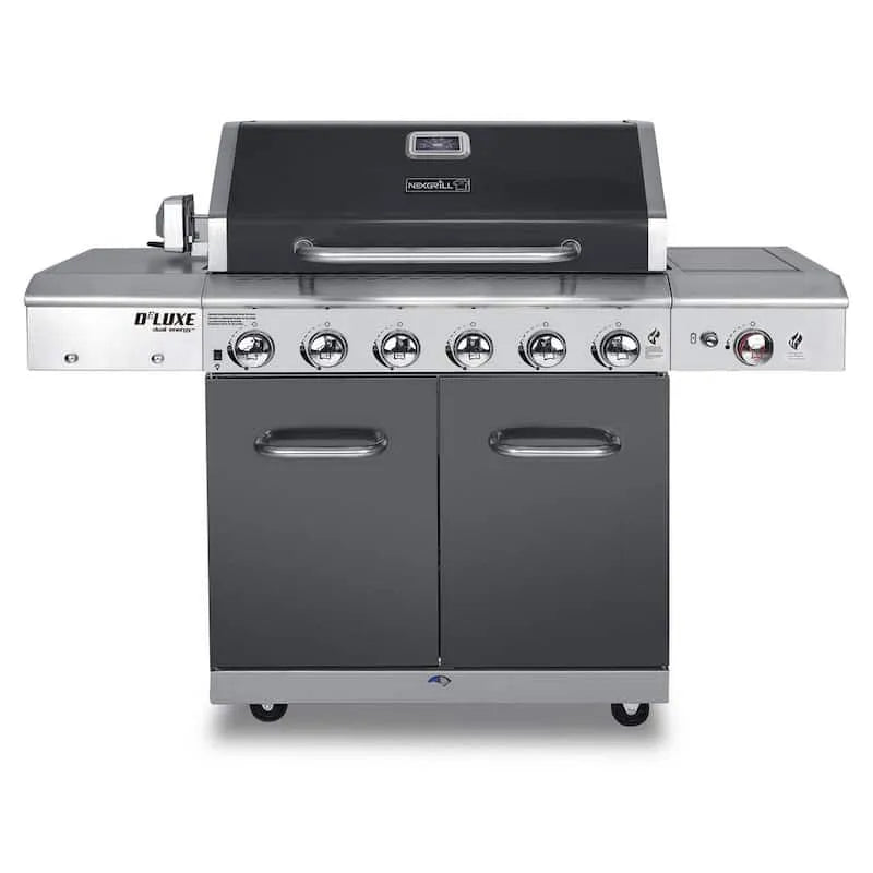 6-Burner Spalarnia gazu Propan Grill 6- Burner, Technologia ceramiczna, Funkcja rotisserie, Propan płynny, Deluxe