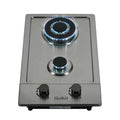 2-Burners Gazowe 2-palniki, 30,5 cm, Melt-Proof metalowe Knobs, Stal nierdzewna