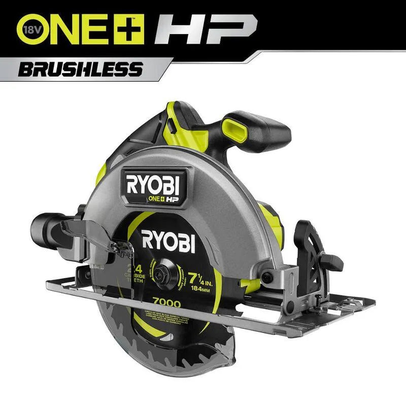 RYOBI HP 18V, 7-1 / 10,2 cm, Piła tarczowa, Piła bezkorbowa, Szczotki