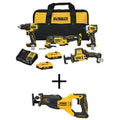Zestaw narzędzi DEWALT Combo, 20V, Bezprzewodowy konstrukcja, 4 Narzędzie, Bezszczotkowy