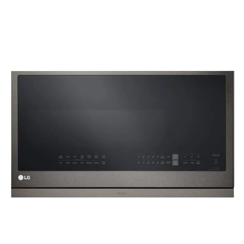 1050-Watt Kuchenka mikrofalowa LG 1050- Watt, stal nierdzewna, 59,5 l, 76,2 cm, Czarny, 050- Watt Inteligentna ponad -Zasięg Kuchenka mikrofalowa z ExtendaVent 2.0