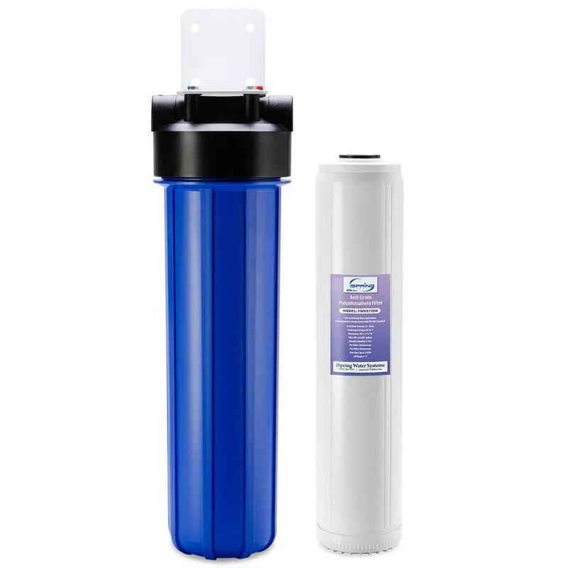 System filtrowania wody w skali całego domu, 11,4 cm, 50,8 cm, Niebieski