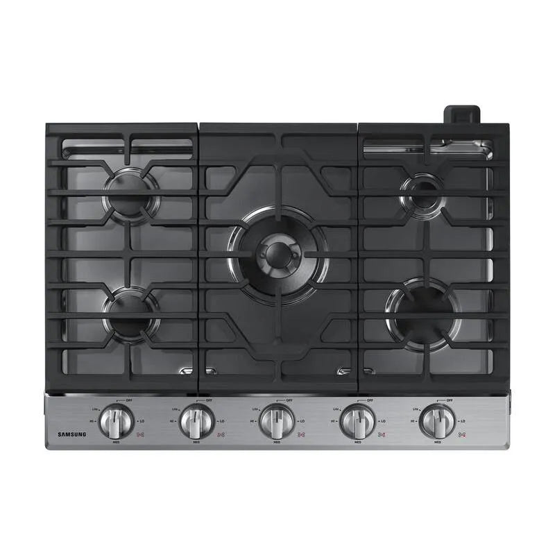 Samsung Gaz Cooplace, Stal nierdzewna, 76,2 cm, Wi- Fi, 5 Palniki