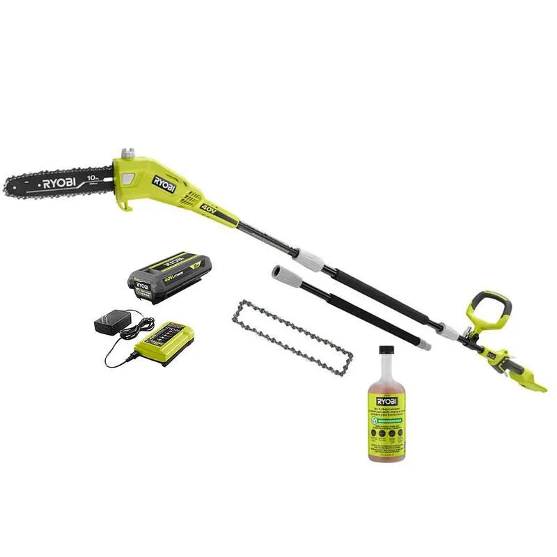 RYOBI, akumulatorowy konstrukcja, Piła do bateryjnego cięcia, 40V, 25,4 cm, 2.0 Ah