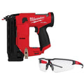 12-Volt Milwaukee 12- Volt, 1 / 2 in., akumulatorowy konstrukcja, kompaktowy przenośny konstrukcja, Tylko narzędzia, kompaktowy Brad Nailer, z Okulary bezpieczeństwa, M12