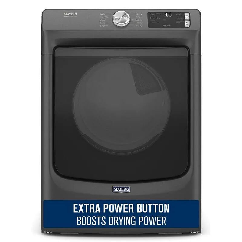 Maytag Vented Electric suszarka, 206,7 l, czarny
