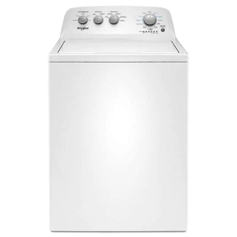 Whirlpool, 3.9 nu. ft. Wysokosprawność biały ładowany od góry Pralka, Cykle moczenie