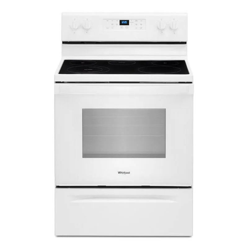 Whirlpool Electric kuchenka, 76,2 cm, 150,1 l, 5 Palnik, Biały