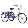3-Wheel 3-Koło, 3-Koła rowerowe, 66 cm Koła Cruiser Rowery z dużym koszykiem, 66 cm