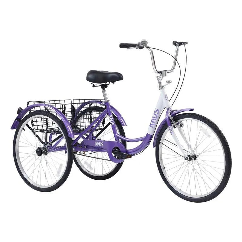3-Wheel 3-Koło, 3-Koła rowerowe, 66 cm Koła Cruiser Rowery z dużym koszykiem, 66 cm