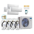 4-Zone 3-Ton MRCOOL 3- Ton Split Mini System, 21,5 SEER, 36000 BTU, 50ft, 4- Zone, 50ft Lines