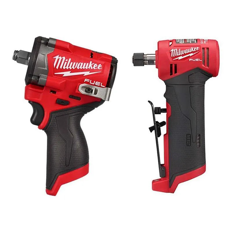 Milwaukee 2-Tool, 12V, 1 / 5,1 cm, 10,2 cm, akumulatorowy konstrukcja, Right Angle Die Grinder, M12, bezszczotkowy