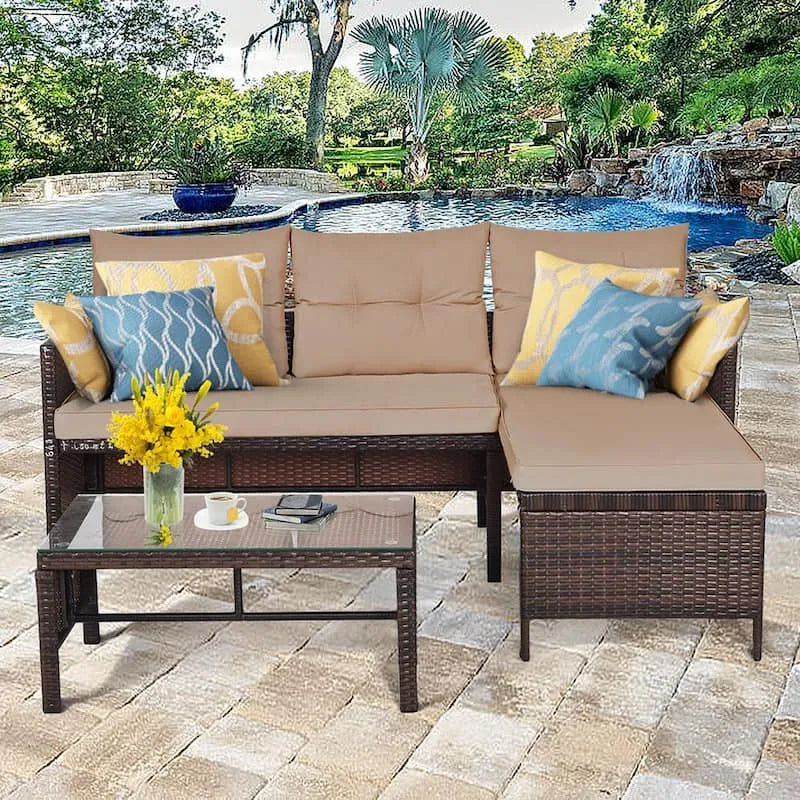 Sofa, Patio, Na zewnątrz, Brown, Salon