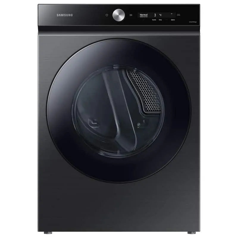 Samsung Ultra- Pojemność Wentylowana Smart Electric Suszarka, 215,2 l, Bespoke 7.6 cu, Czarny, Szczotkowany czarny