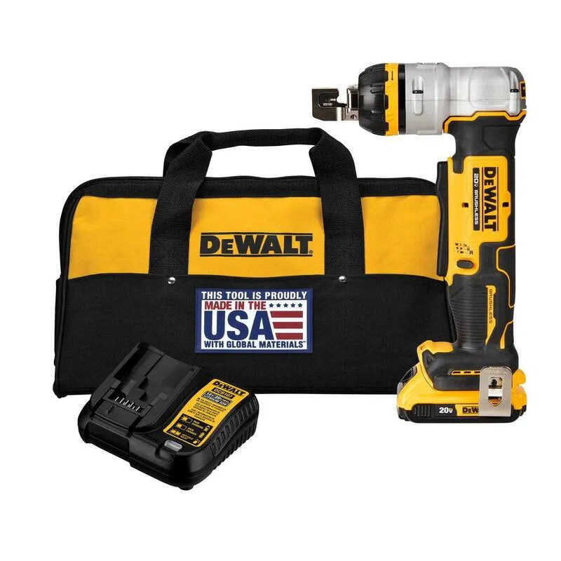 DEWALT 2.0Ah Drut Mesh Zestaw do ciągnięcia kabla, 20V, i Kit Bag, akumulatorowy konstrukcja, bezszczotkowy