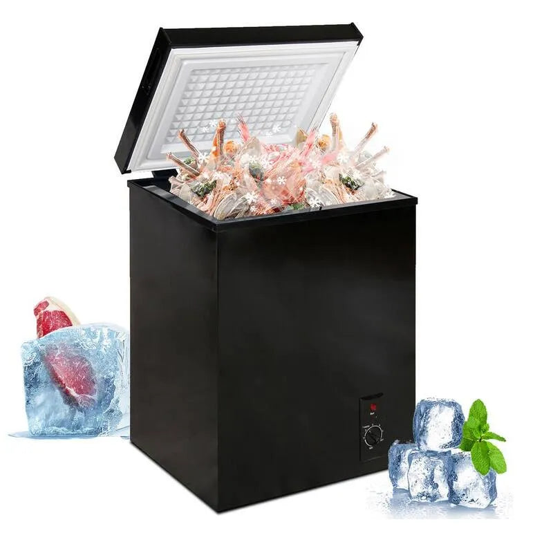 Inteligentny termostat, 45 cm, 70,8 l, Sterownik systemu ogrzewania i chłodzenia, Ręczny rozmrażacz, Klatka piersiowa, Czarny