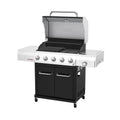 Burner grill na propan, 5 Burner, Liquid Propane, Gourmet, czarny