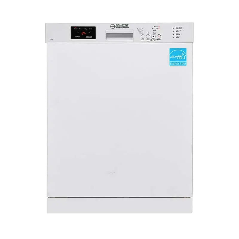 61 cm Budowla- W 14 miejsce zmywarka Europa wykonane w biały