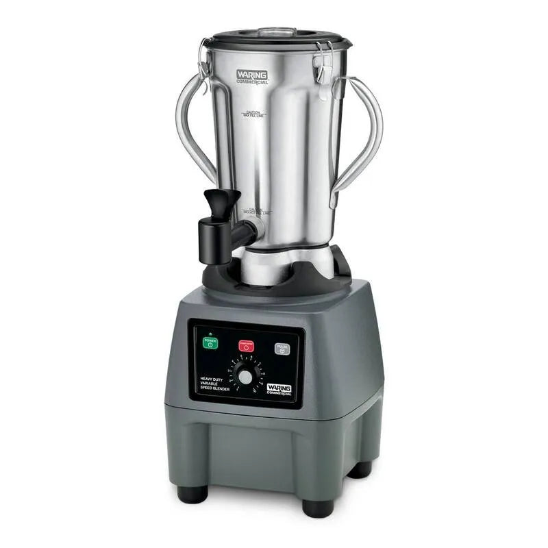 10-prędkość Mieszacz przeciwgórny 10- Prędkość, 3.75 HP, 128 oz, Sterowanie dotykowe, Stal nierdzewna, CB15, Srebro
