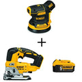 DEWALT 5.0Ah, akumulatorowy konstrukcja, 20V, 12,7 cm, Random Orbital Sander, bezszczotkowy, Bateria