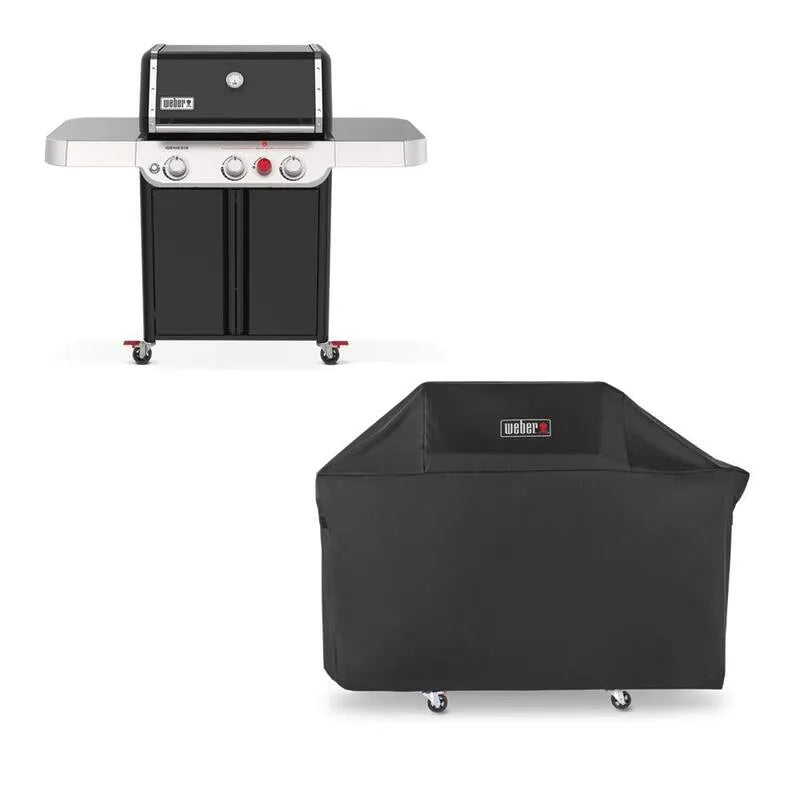 3-Burner E-325 Weber E- 325 Burner Liquid Propane Gaz Grill, 3- Burner, czarny
