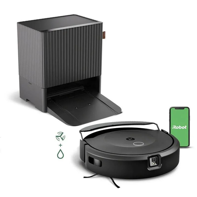 iRobot Roomba Combo 10 Robot Odkurzacz i Mop, 33,8 cm, Czarny