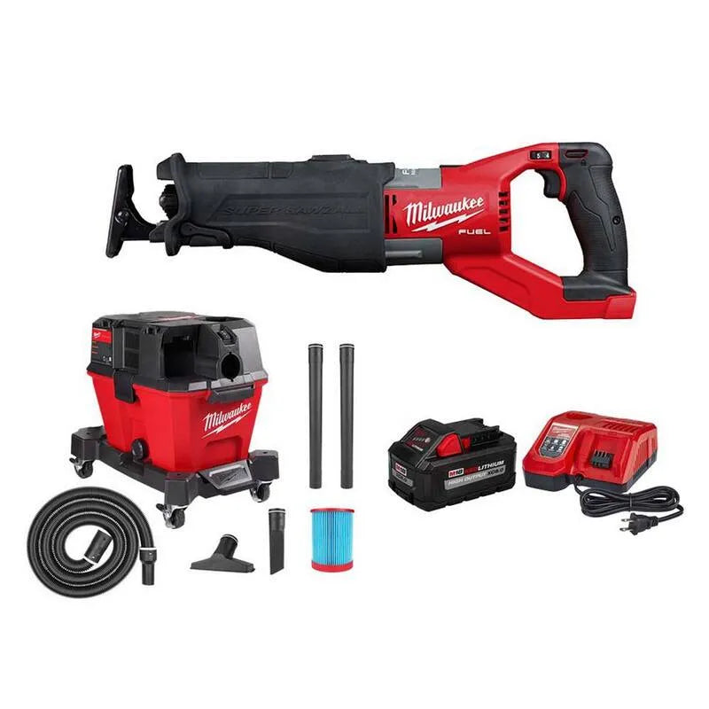 Milwaukee 8.0Ah Zestaw startowy, 18V, 6 Gal, akumulatorowy konstrukcja, M18, bezszczotkowy