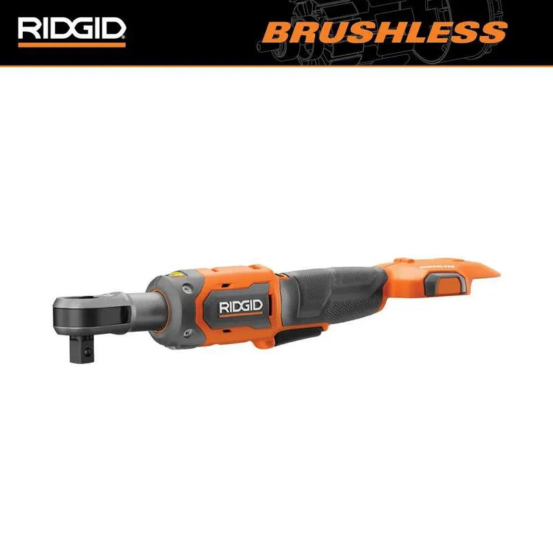 RIDGID, 18V, 5,1 cm, Bezprzewodowy projekt, Tylko narzędzie, 18V Bezszczotkowy akumulatorowy 1 / 5,1 cm Ratchet