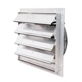 Hessaire, Wall- Mountable, 3130 CFM, 3130 CFM Shutter Exhaust Wall