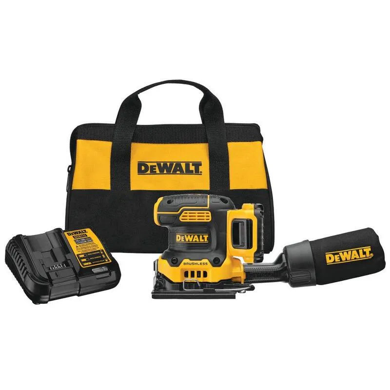 DEWALT 2.0Ah, 20V, akumulatorowy konstrukcja, 20V MAX XR akumulatorowy bezszczotkowy 1 / 4 Karta o zmiennej prędkości szlifierki