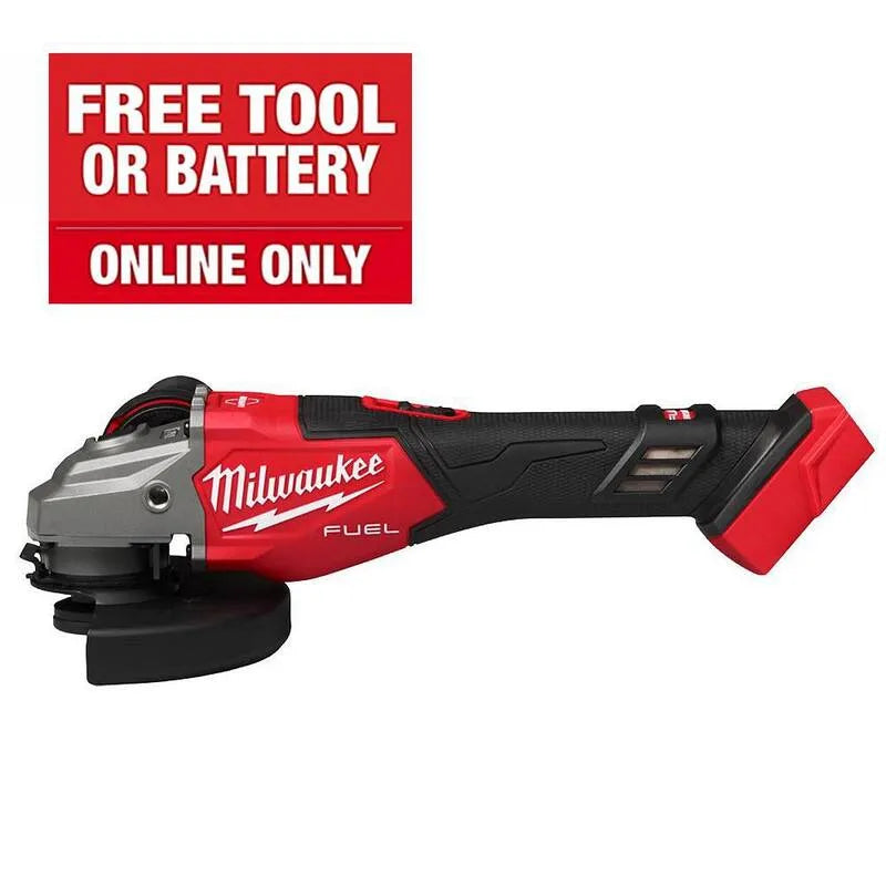 Milwaukee Fuel 18V M18, Bezprzewodowy konstrukcja, 4-1 / 5,1 cm, 15,2 cm, Tool- Tylko, Hamulcator z przełącznikiem slajdów, Bezszczotkowy