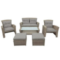 Sektorowa sofa, Na zewnątrz, Patio, z poduszki, Salon Modular zestaw wypoczynkowy