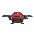 1-Burner Weber 1- Burner przenośny Table Gaz z propaną grill, Kompaktowy projekt przenośny, Propan płynny, Czerwony