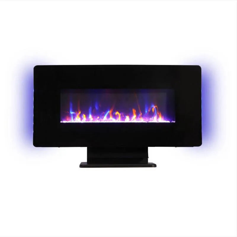 91,4 cm, Zdalne sterowanie, Wall- Mountable, Wall Monted, czarny